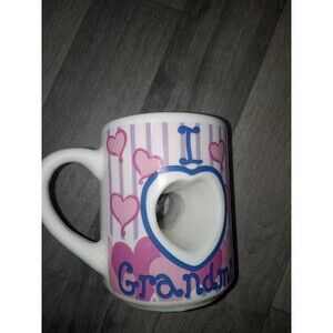 I Love Grandma Coffee Mug Cup Multicolor  Hot Cold